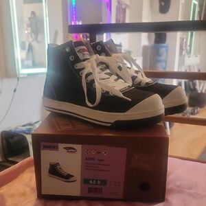 Avenger Black and White Women's High-Top Sneakers